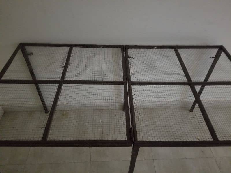 Iron folding table urgent sale 1