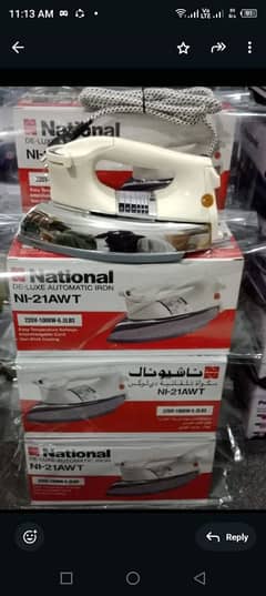 New iron 2 Year warranty