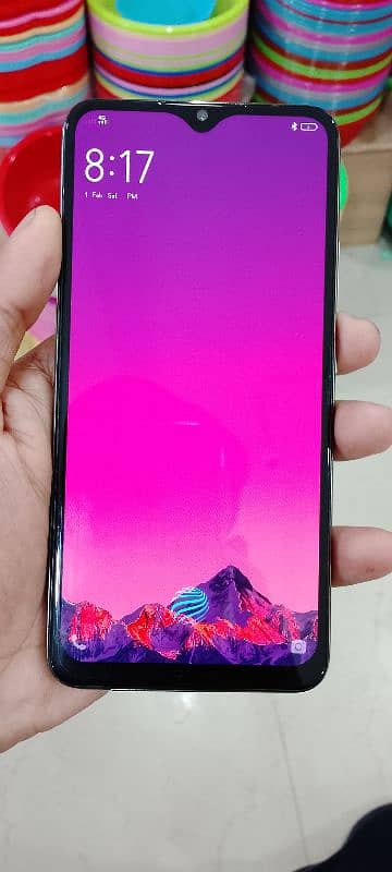 Vivo s1 Front display Finger 7