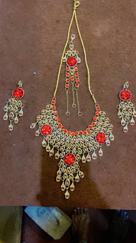 bride jewellery set only one use 0