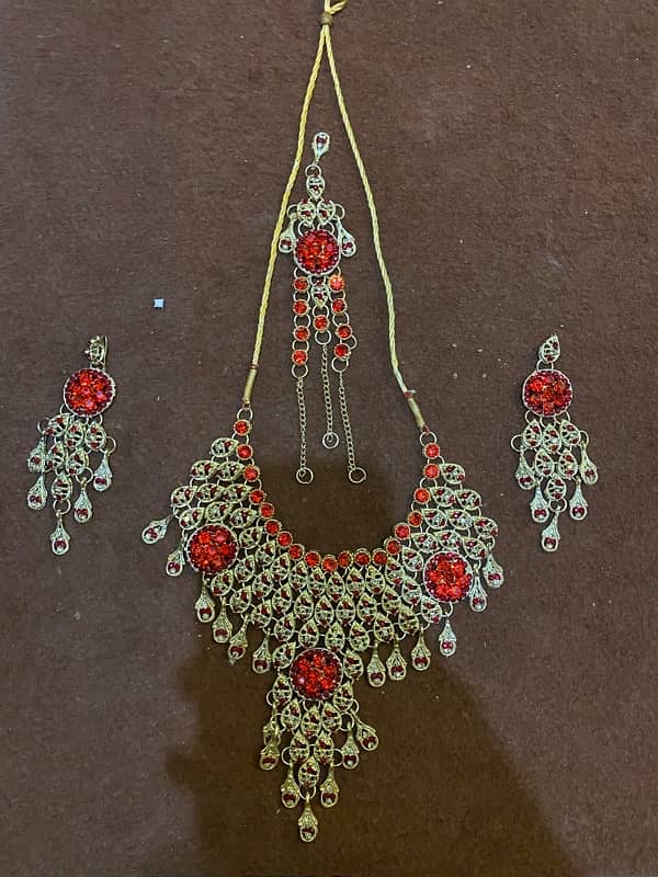 bride jewellery set only one use 1