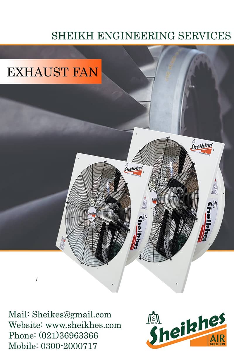 Industrial Fans, Heavy Duty Fans, Exhaust Fans 1