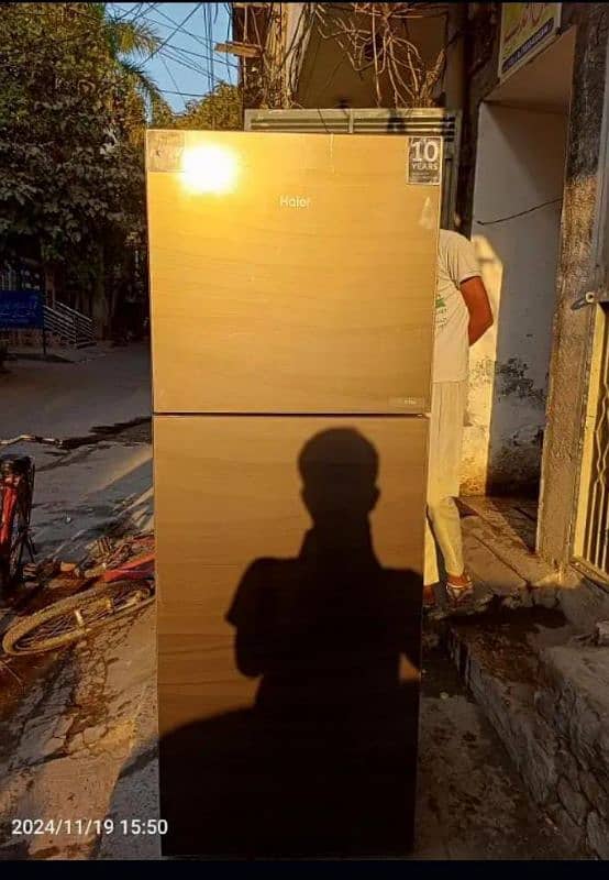 Haier Fridge For sale New Condition ma all ok hai 1