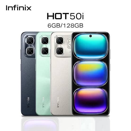 Infinix Hot 50i 6/128 Box Pack 1