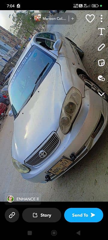 KIA Spectra 2001 converted into Corolla gli MashAllah 1A condition 0