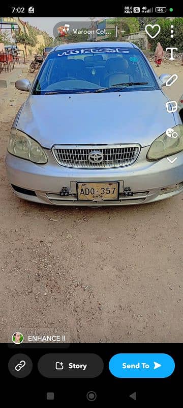 KIA Spectra 2001 converted into Corolla gli MashAllah 1A condition 13