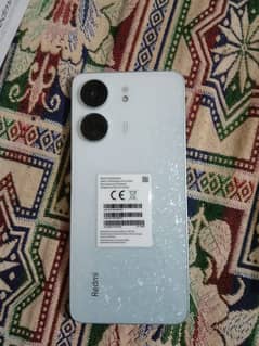 Redmi 13 C with original Charger & box