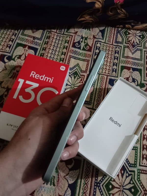 Redmi 13 C with original Charger & box 2