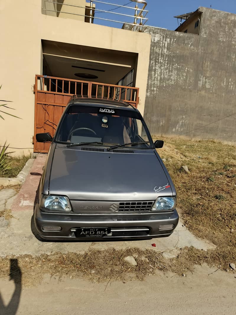 Mehran Car, 2017 model, Islamabad registered 0