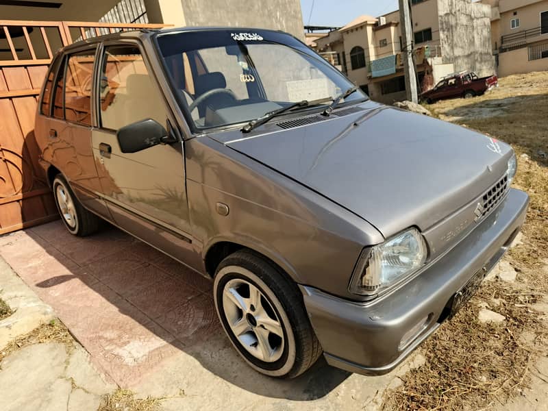 Mehran Car, 2017 model, Islamabad registered 4