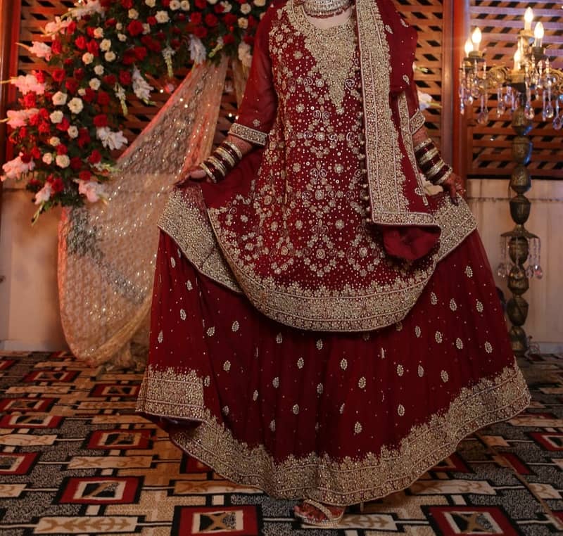 Farshi Bridal Sharara 0