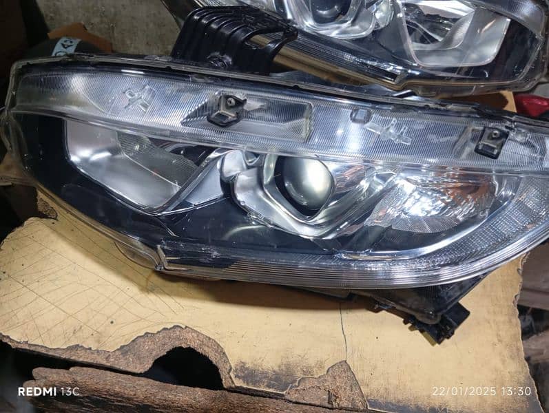 Honda civic 17-21 model headlights 0