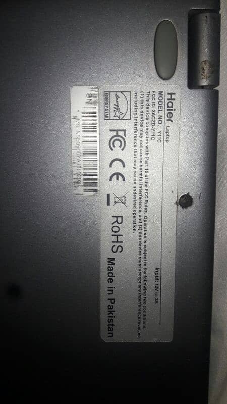 haeir m3 laptop 8gb 5tb Hard and touch and type 1