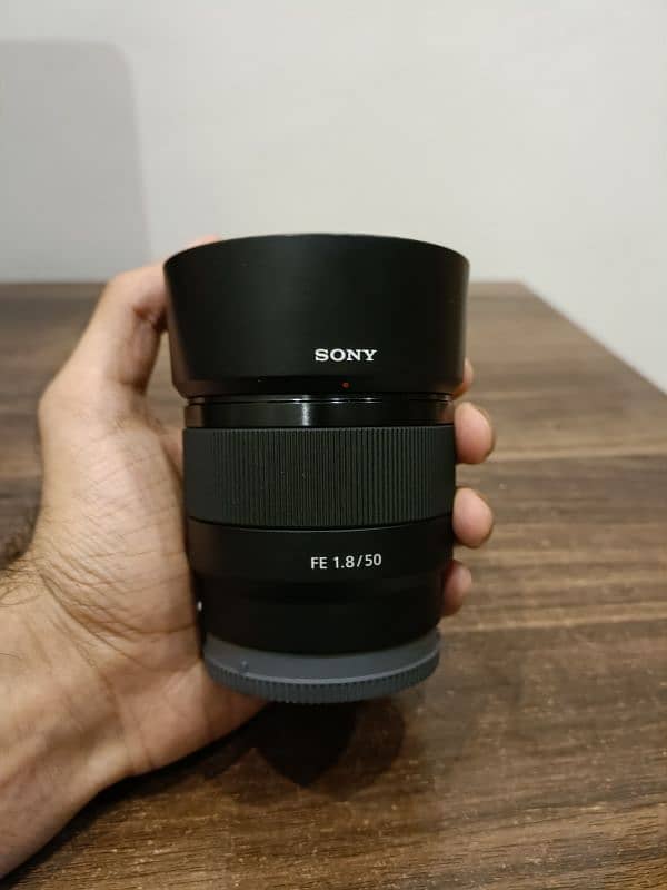 Sony 50mm f1.8 lens 0