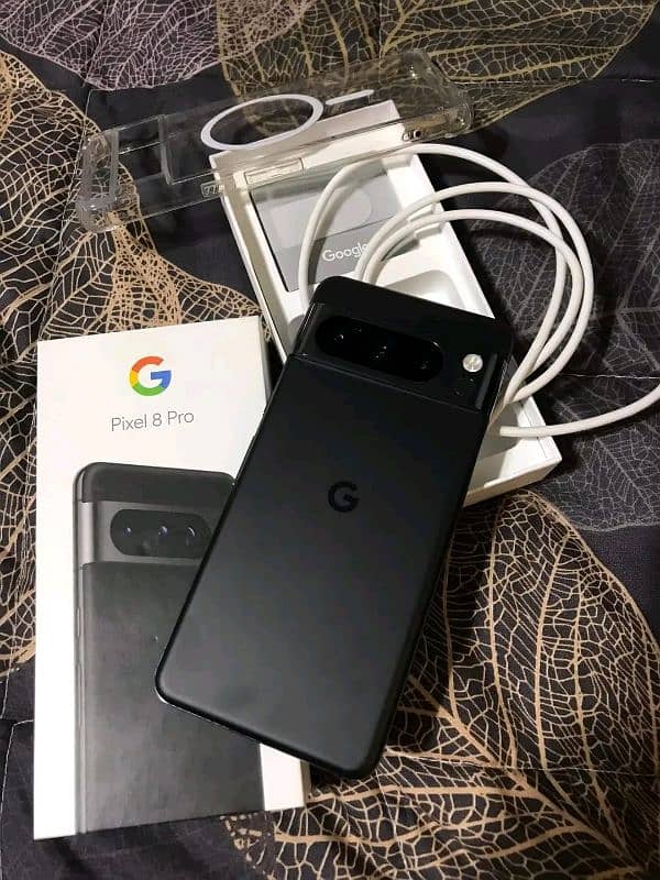 Google pixel 8 pro 8 GB ram 128 GB memory full box 0310/400/75/14 1