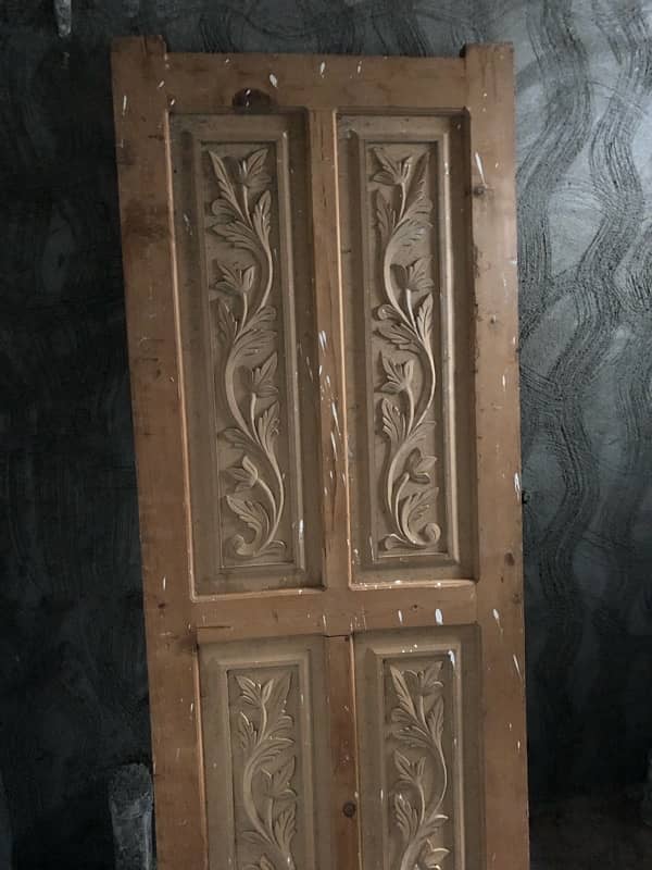 Wooden doors for house urgent sale 0