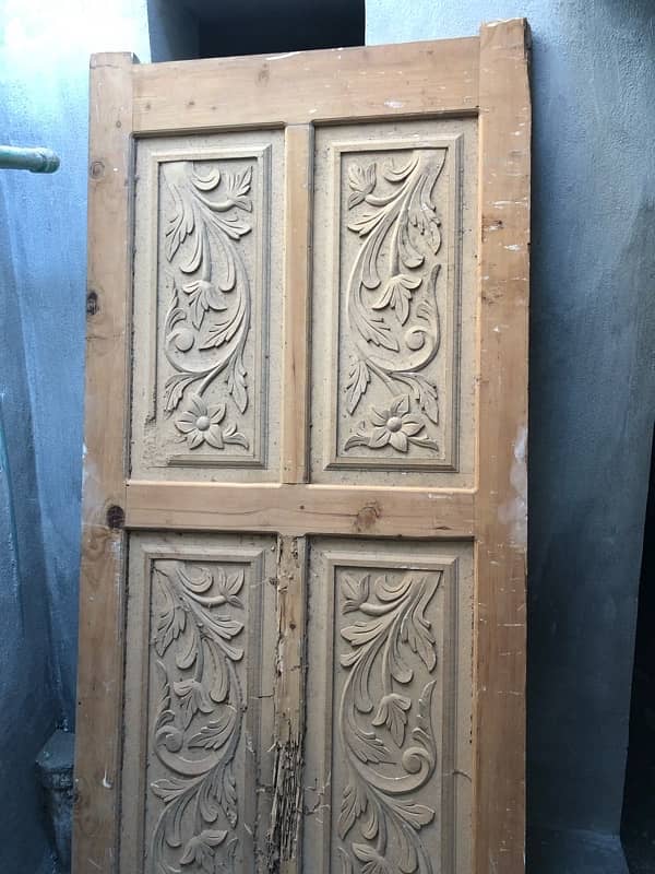 Wooden doors for house urgent sale 2