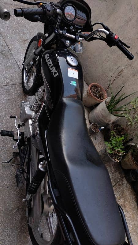 my Suzuki GD 110s 10.9 condition 7