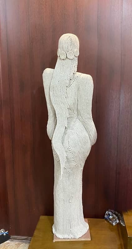 Abstract Woman Rope Sculpture 1