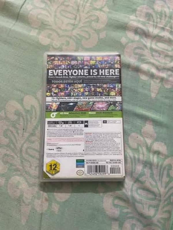 Super Smash Bros. Ultimate Nintendo switch game used 2