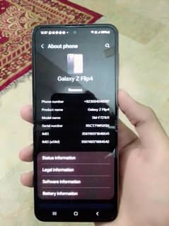 Samsung Mobile Z Flip 4 128 GB PTA APPROVED