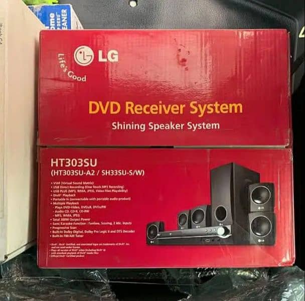 LG DVD/CD RECEIVER HT303SU 1