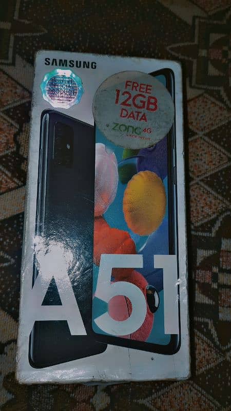 Samsung a51 (6/128) no open repair with box 1