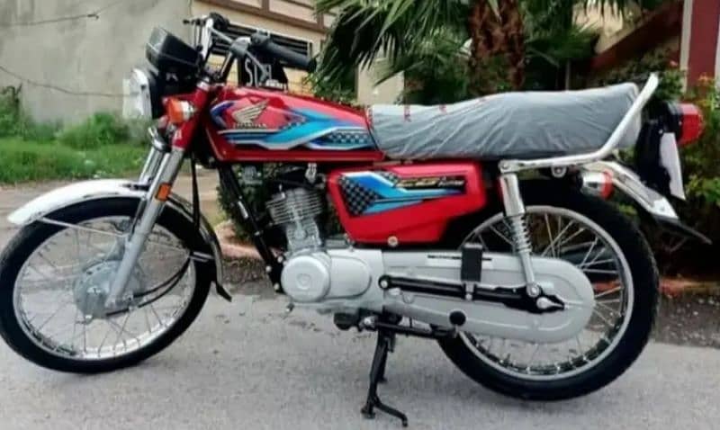 Honda cg 125 2024 model for sale contact what's app 03105667203 1