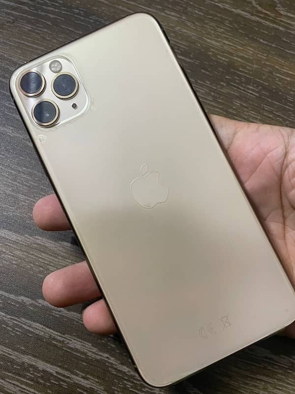 iPhone 11 Pro Max - PTA Approved - Original Charger & Box - Gold Color 0