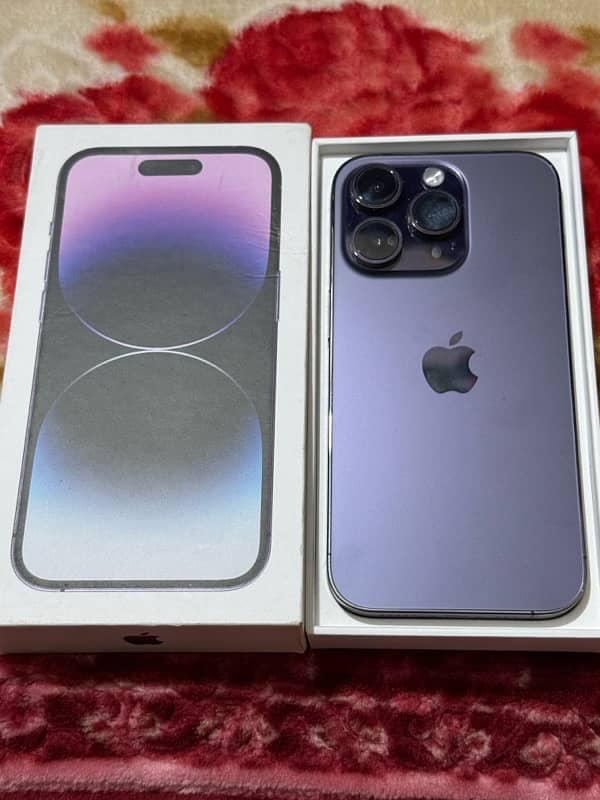 iphone 14 pro jv 1TB with box 4