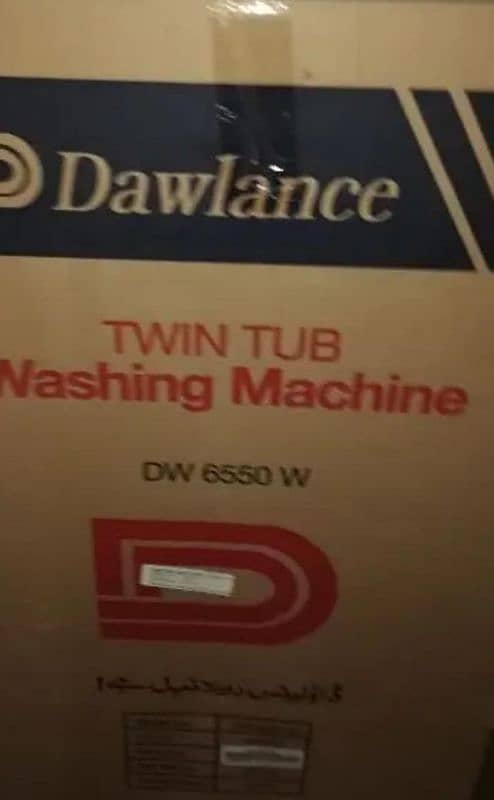 Dawlance washing machine Twin 18