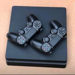 PS4 Slim, 3TB, 2 controller, 50+games, Chip jailbreak