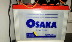 Osaka Battery 11 plates 100 amps plus