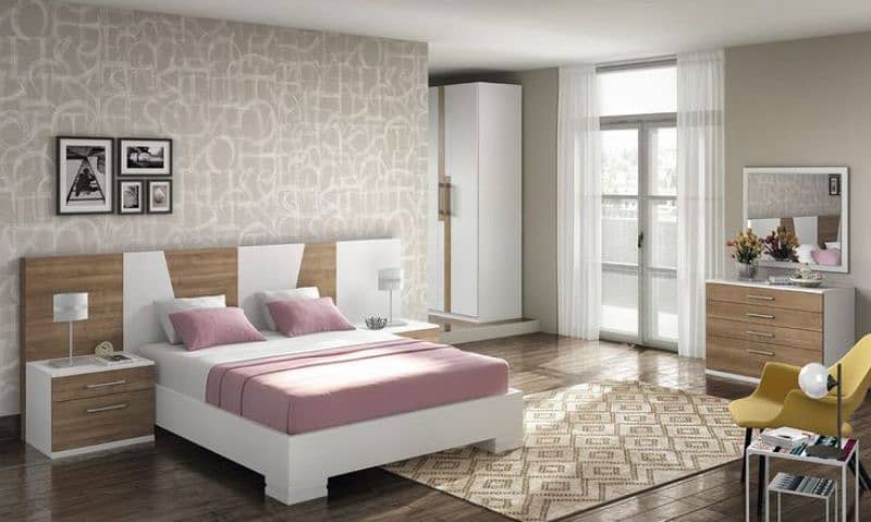 Modern Beds, Bedset, dressing table 17