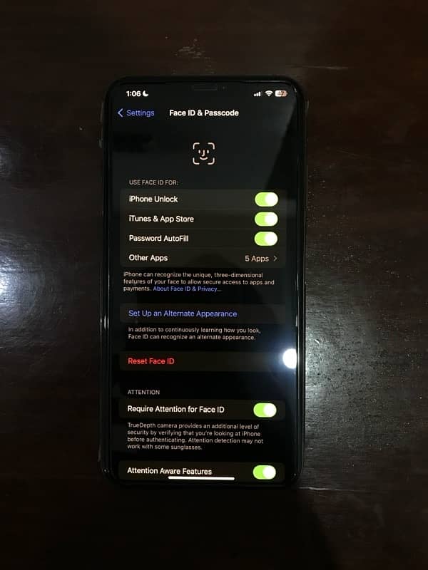 XS max 64 single sim PTA APPROVED LLA 5