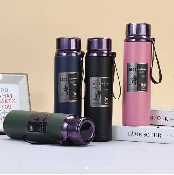 Premium Sports Stainless Steel Vacuum Flasks – Hot & Cold 1