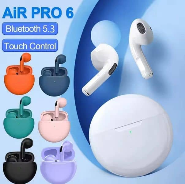 Air Pro 6 Bluetooth Airpods Tws 0