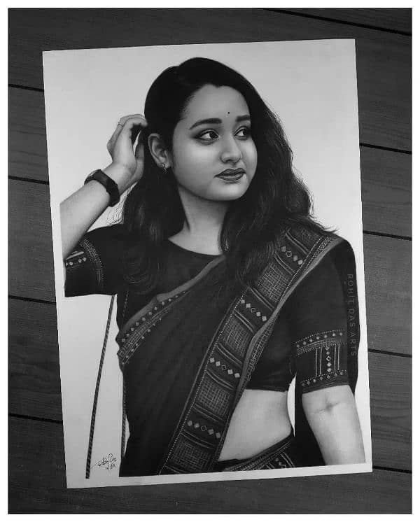 "Handmade Pencil Sketch – Order Now 4