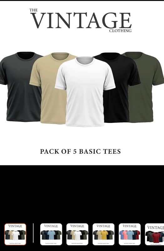 pack of 5 shirts only 3800 brand new 0