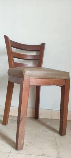 wooden chairs