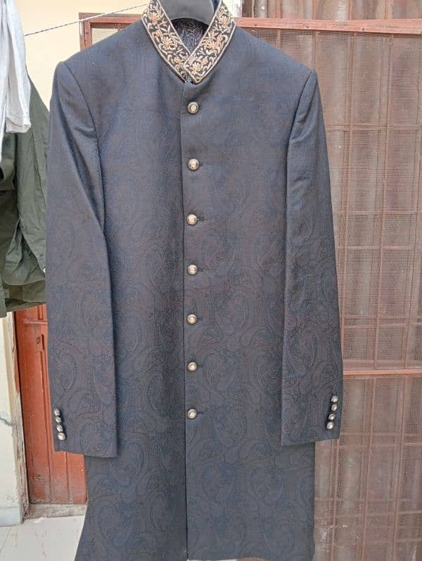 Sherwani Black 4