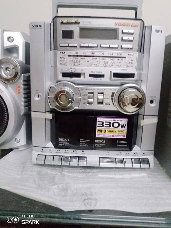 Panasonic cassate mp3 ,CD player,DVD player 3