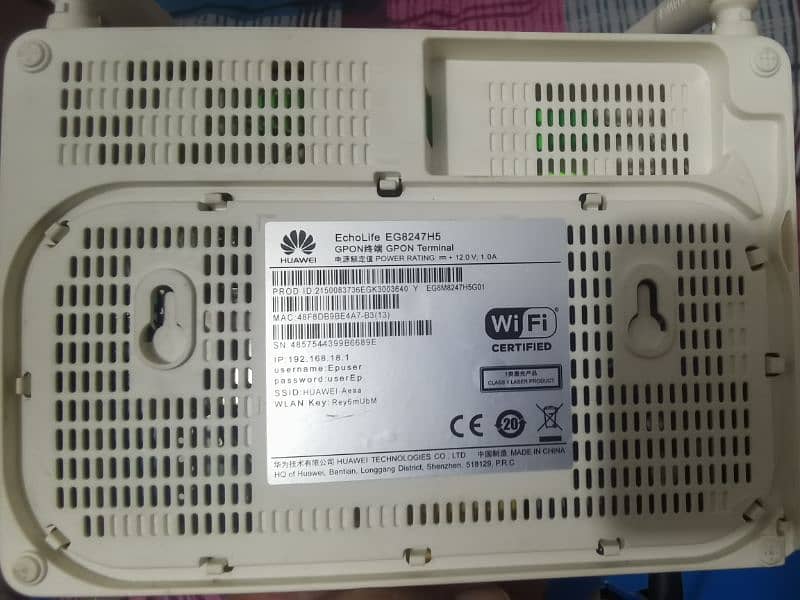 Huawei original Gpon WiFi router 1