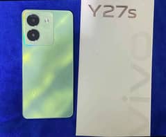 Vivo y27s 8/128 box nd charger Avalible Only serios Buyrs contact