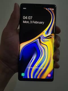 Samsung Galaxy Note 9 6/128gb dual sim PTA approved