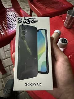 Samsung A16 8gb 256gb box packed offical pack