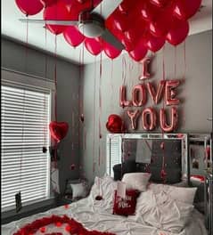 Valentine's Day room decor| Birthday  |Photoshoot | Nikkah Decor