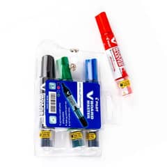 pilot white board marker 4 pcs set  limited pcs available