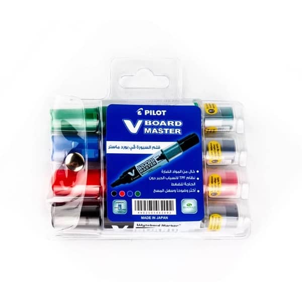 pilot white board marker 4 pcs set  limited pcs available 1