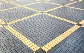 pavers, Tuff tiles, chemical Tuff tiles, curb stone, Garss jali